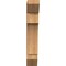 Ekena Millwork Westlake Slat Smooth Bracket, Western Red Cedar, 5 1/2"W x 20"D x 32"H BKT06X20X32WTL06SWR - alternate 4